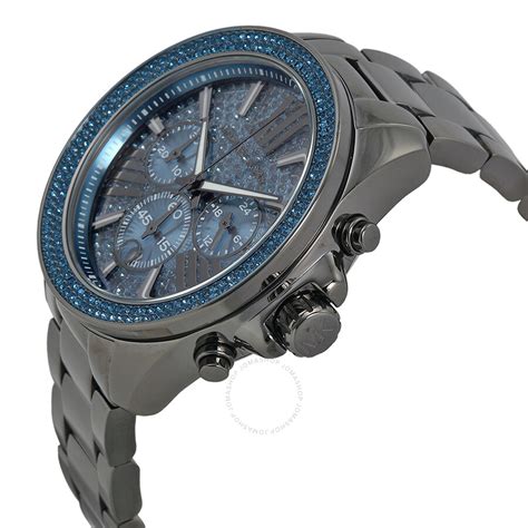 michael kors wren blue dial